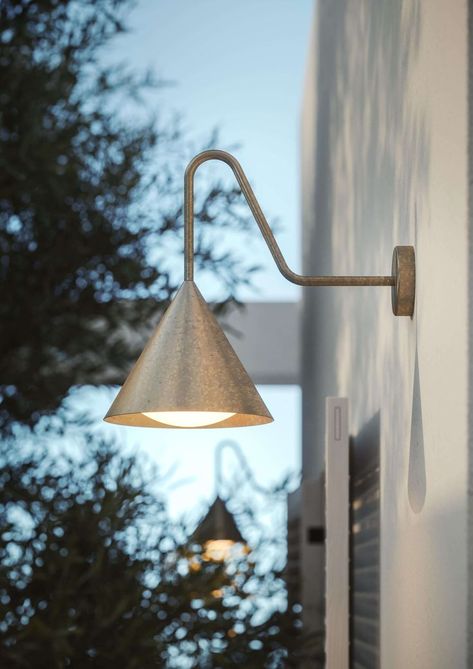 Modern Pendant Lamps, Industrial Wall Lights, Brass Wall Light, Outdoor Sconces, Outdoor Light Fixtures, Outdoor Light, Outdoor Wall Lamps, Outdoor Wall Lights, Exterior Lighting