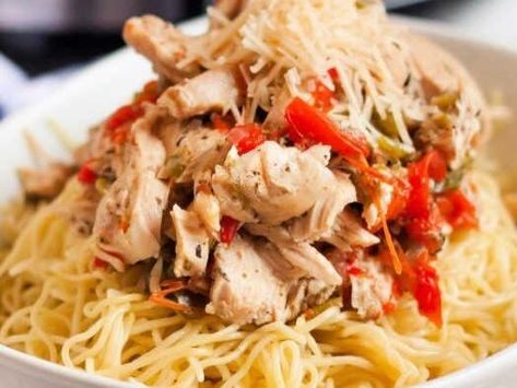 Slow Cooker Chicken Scampi – A Flavor-Packed, Easy Dinner You’ll Want to Make Every Week - NewsBreak Healthy Chicken Scampi Recipe, Chicken Scampi Pasta, Chicken Receipts, Creamy Ranch Chicken Recipe, Chicken Scampi Recipe, Easy Crock Pot Chicken, Scampi Sauce, Chicken Entree, Chicken Scampi