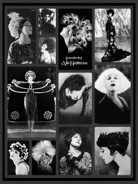 Alla Nazimova, Movie Posters Vintage, Silent Film, Classic Hollywood, Vintage Posters, Art Inspo, Hollywood, Created By, Actresses