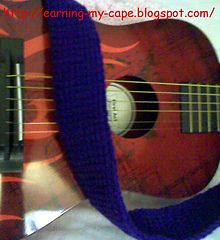 Crochet Guitar Strap Pattern Free, Crochet Guitar Strap, Crochet Guitar, Stitch Guitar, Tunisian Patterns, Afghan Crochet Patterns Easy, Semi Acoustic Guitar, Afghan Stitch, Crochet Supplies