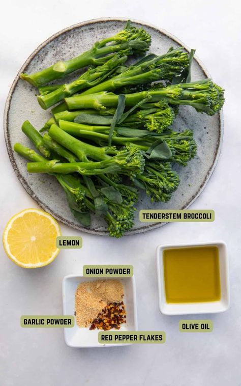 Looking for a quick and delicious side dish? Try this Air Fryer Tenderstem Broccoli (broccolini) recipe, ready in just 6 minutes! Brocolli Recipes Airfryer, Brocollini Recipes Air Fryer, Air Fryer Brocollini, Broccolini Recipe Side Dishes, Brocollini Recipes, Tenderstem Broccoli Recipe, Steamed Broccolini, Broccolini Recipe, Broccoli Lemon