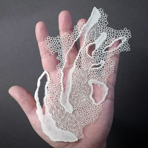 Cutout Art, Paper Cutout Art, Colossal Art, Parametric Design, Paper Work, 3d Pen, Organic Pattern, Paper Cut Art, Cut Paper