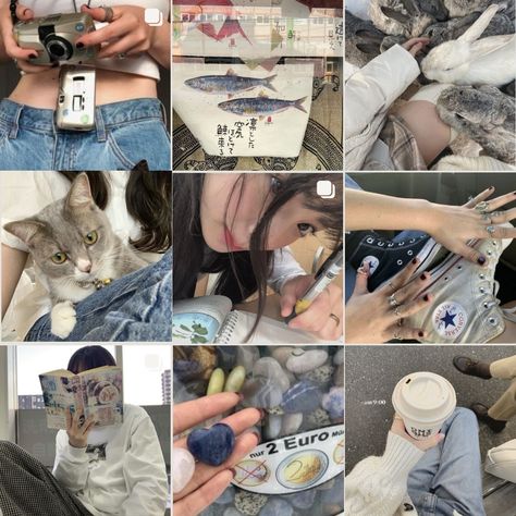 Beige And Brown Aesthetic, Brown Aesthetic Moodboard, Blue Acubi Aesthetic, Light Blue Moodboard, Blue Yellow Moodboard, Blue Moodboard Aesthetic, Nwjns Aesthetic Blue, Light Blue Aesthetic New Jeans, Grey Japanese Aesthetic