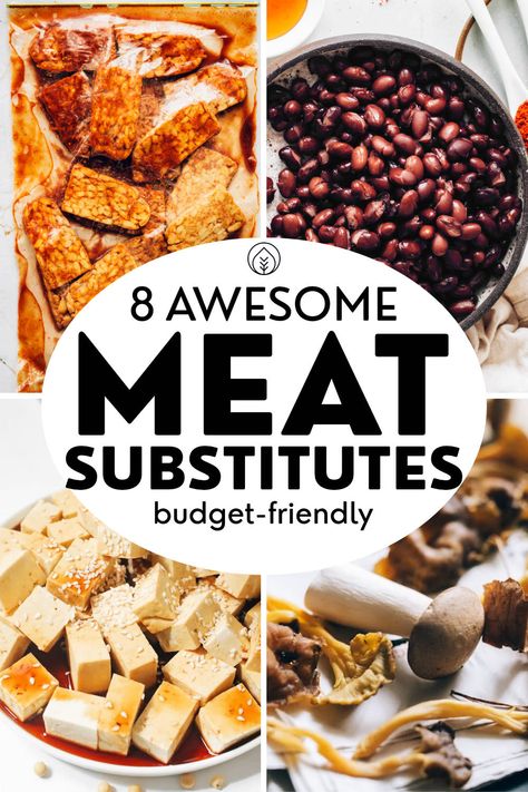 Meat Substitute Recipes, Seitan Burger, Vegan Meat Substitutes, Vegetarian Substitutes, Vegan Meat, Meat Alternatives, Meat Substitutes, Healthy Veggies, Everyday Meals