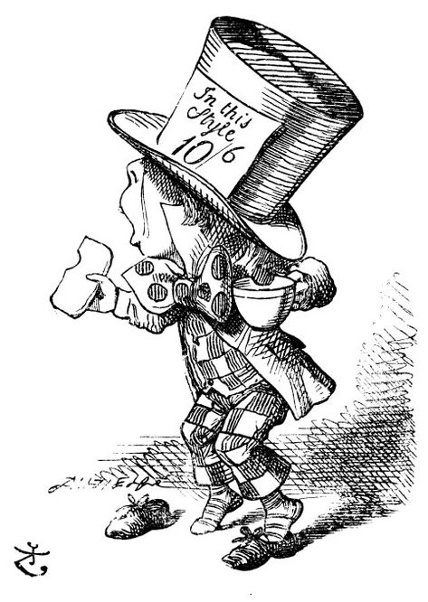 Click to close image, click and drag to move. Use arrow keys for next and previous. Mad Hatter Pictures, Mad Hatter Day, The Hatter, Alice In Wonderland Drawings, Alice In Wonderland Illustrations, John Tenniel, Wonderland Quotes, Alice In Wonderland Party, Mad Hatter Tea