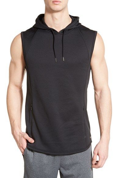 Sleeveless Hoodie Men, Gym Products, Hoodie Outfit Men, Sport Outfits Gym, Athletic Tops, Street Jacket, Mens Workout Clothes, Sleeveless Hoodie, Stylish Mens Outfits