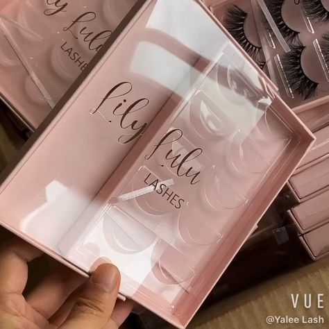 Beauty Box Packaging, Lash Boxes Ideas, Lash Box Design Ideas, Lash Box Packaging Ideas, Eyelash Box Packaging Ideas, Makeup Moodboard, Lashes Box Design, False Lashes Packaging, Lash Brand