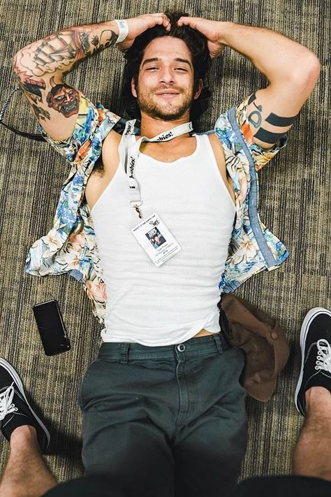 Tyler Posey as Yves Tyler Posey Tattoo, Taylor Posey, Tyler Garcia Posey, Tyler Posey Teen Wolf, Michael Angarano, Without A Trace, Ange Demon, Teen Wolf Cast