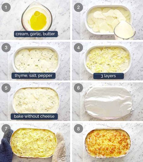 Baking Ham, Dauphinoise Potatoes, Tin Eats, Potatoes Dauphinoise, Julia Childs, Au Gratin Recipes, How To Make Potatoes, Recipetin Eats, Recipe Tin