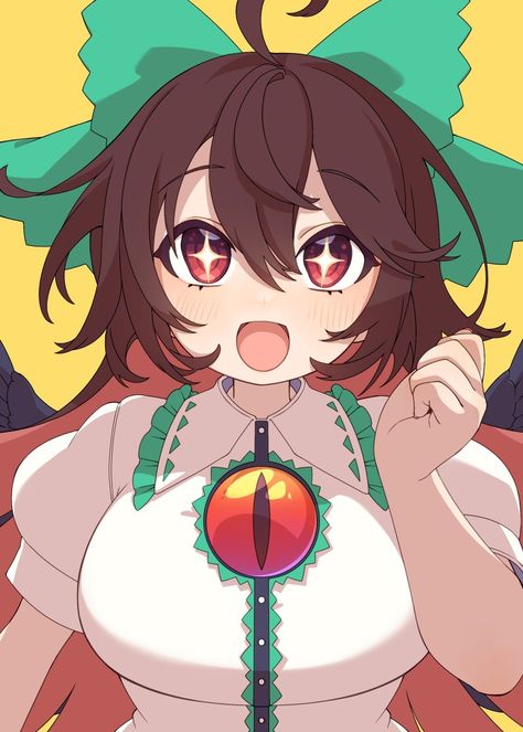 Touhou Clownpiece, Utsuho Reiuji, Touhou Anime, Poses Anime, Meme Random, Anime Tv, Random Images, 8 Bit, Anime Kawaii