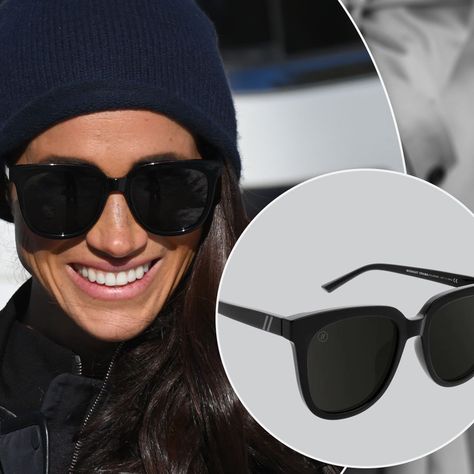 Prince Archie, Blenders Sunglasses, Meghan Markle Style, Prince William And Harry, Green Color Schemes, Lucky In Love, Winter Getaway, Black Puffer Jacket, Black Puffer