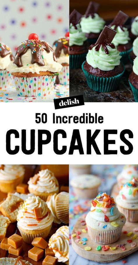 Cupcake Recipes From Scratch, Minion Cupcakes, Easy Cupcake Recipes, Cupcakes Recipes, Monster Cupcakes, Homemade Cupcakes, Oreo Cupcakes, Gourmet Cupcakes, Brownie Desserts