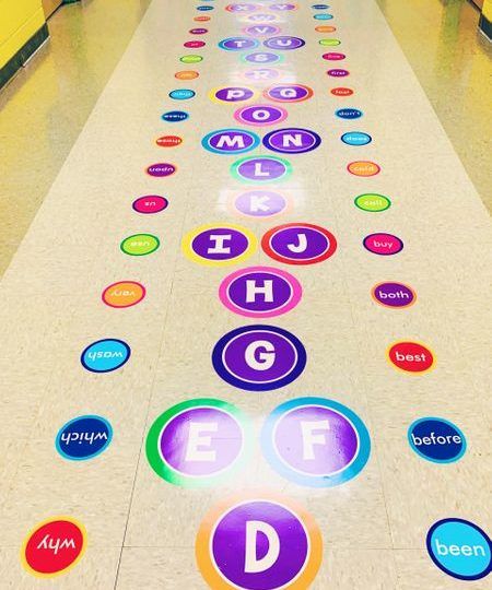 sensory break path – The Sensory Path Sensory Seeking Behavior, Sensory Pathways, Beautiful Alphabet, Sensory Path, Passive Programs, School Hallways, School Interior, Path Design, Make Learning Fun