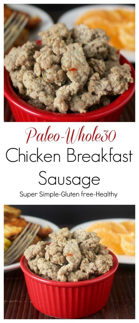 Chicken Breakfast Sausage, Whole30 Breakfast Sausage, Paleo Breakfast Sausage, Homemade Breakfast Sausage Recipe, Homemade Turkey Sausage, Breakfast Sausage Recipe, Pork Breakfast, Paleo Casserole, Mexican Oregano