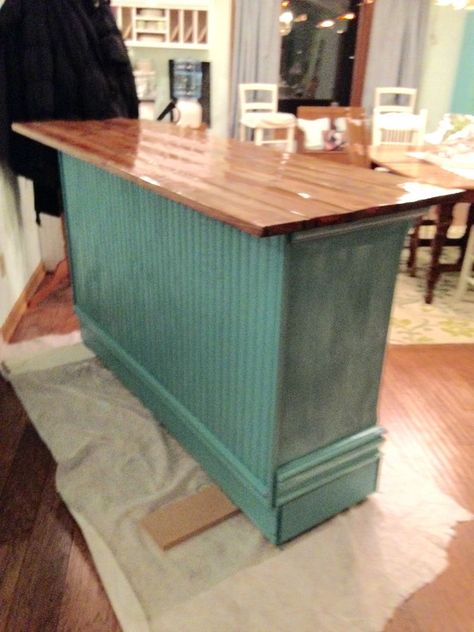 Bar Out Of Dresser, Diy Bar From Dresser, Dresser To Bar Diy, Dresser To Bar, Lake House Bar, Freestanding Bar, Dresser Bar, Bar Lamp, Repurposed Dresser