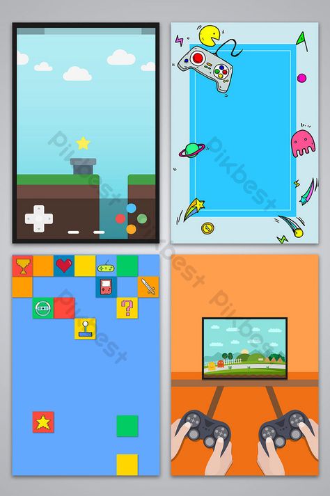 Vector hand drawn 80 memories poster video game poster background image#pikbest# Memories Video, Teachers Day Poster, Video Game Poster, Seasons Posters, Flat Drawings, Video Game Posters, Army Day, Celebration Background, Game Poster