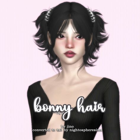 jino Bonny Hair w Clips (For The Sims 3) | Patreon Sims 3 Sims Download, Sims 3 Cc Clothes, Sims 2 Hair, Sims 3 Cc Finds, Sims 3 Mods, Mod Hair, Sims 4 Cc Folder, Sims 4 Characters, The Sims 3