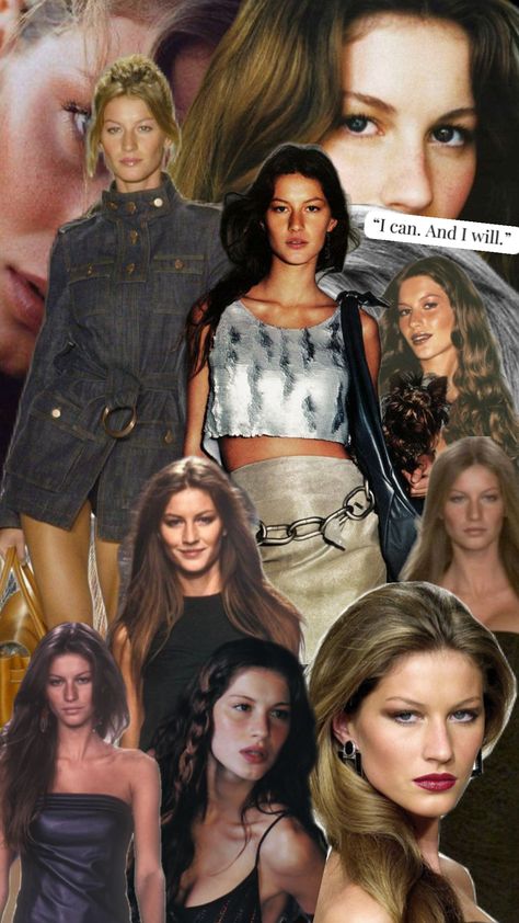 #giselebundchen Gisele Bundchen Portrait, Adriana Lima And Gisele Bundchen, Giselle Bündchen, Hacker Aesthetic, Runway Fashion Couture, Gisele Bündchen, Fashion Couture, Gisele Bundchen, Best Model