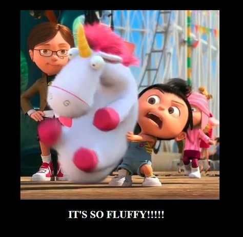 "IT'S SO FLUFFY I'M GONNA DIE!!!!!!" .......i love despicable me Chicken Little, Michelle Lewin, Gym Memes, Gym Humor, A Unicorn, Despicable Me, Workout Humor, Great Movies, Movies Showing