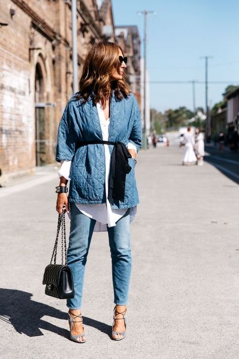 Moda Denim, Look Jean, Street Style 2017, Street Style Trends, Street Style Inspiration, Mode Inspo, Rachel Zoe, New Classic, Style Chic