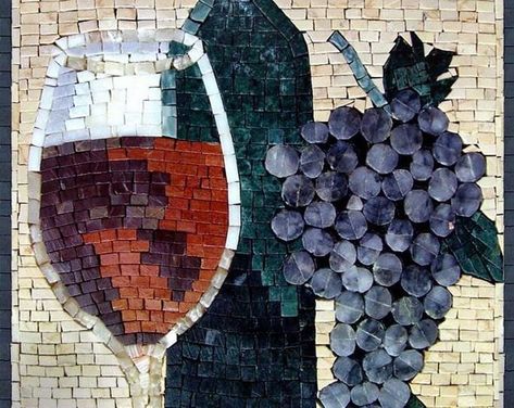 Mosaic Kitchen Backsplash - Vino Mosaic Kitchen Backsplash, Backsplash Marble, Natural Stone Kitchen, Stone Tile Backsplash, Stone Backsplash Kitchen, Mosaic Kitchen, Mosaic Backsplash Kitchen, Marble Backsplash, Custom Mosaic