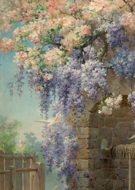 Eugene Bidau, Rennaissance Art, Tableau Art, Aesthetic Painting, Romantic Art, Ethereal Art, Dreamy Art, Old Art, Scenery Wallpaper