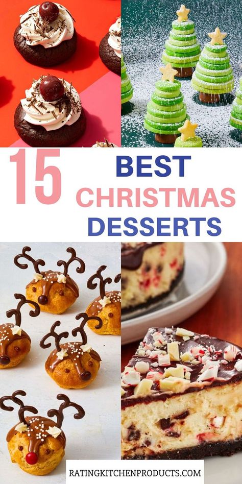 Best Christmas Dessert Christmas Desserts Make Ahead, Christmas Bitesize Desserts, Mini Christmas Deserts, Christmas Appetizers Desserts, Xmas Desserts Ideas Parties, Christmas Buffet Desserts, Christmas Dessert Buffet Ideas, Christmas Dessert Platter Ideas, Christmas Individual Desserts