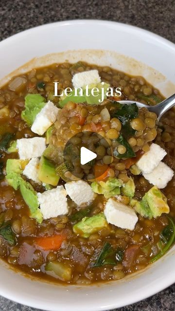 Lentil Recipes Mexican, Lentejas Mexicanas Recipes, Mexican Lentil Soup Recipe, Mexican Lentils, Recipes Authentic, Good Soup, Healthy Mexican, Lentil Soup Recipes, Lentil Recipes