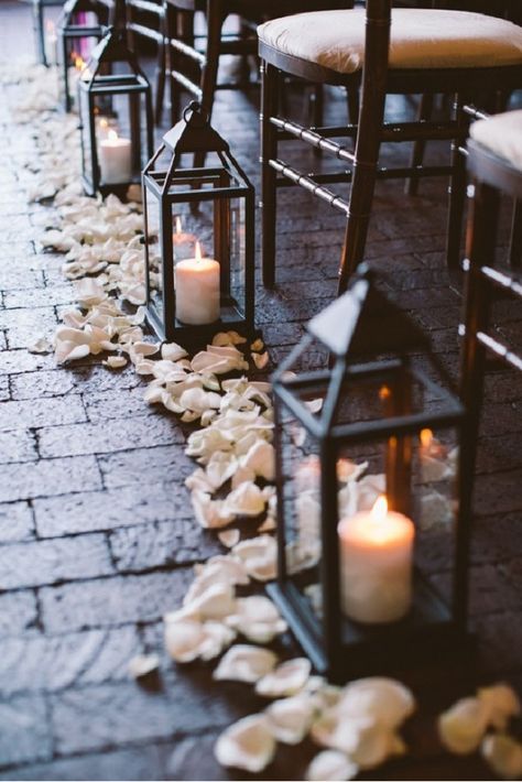 Wedding Aisles, Lanterns Light, Wedding Aisle Outdoor, Lantern Decor Wedding, Wedding Ceremony Ideas, Church Wedding Decorations, Rustic Lanterns, Wedding Aisle Decorations, Wedding Lanterns