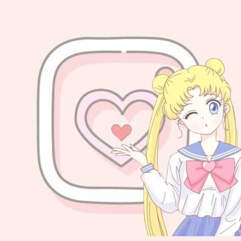 Anime Shortcuts App Icon, Sailor Moon Phone Icon, Sailor Moon Widget Icon, Sailor Moon Phone Theme, Sailor Moon Icons Apps, Sailormoon Icons Aesthetic, Sailor Moon App Icon, Moon App Icon, App Icon Instagram