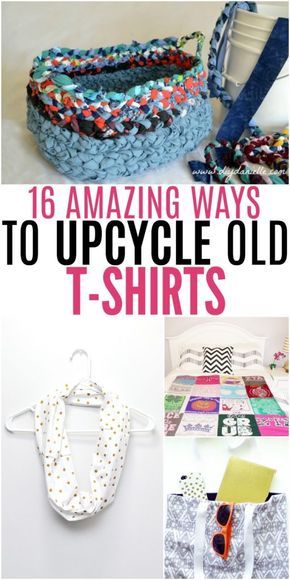 Upcycle T Shirts, Upcycle Shirts, Gamle T Shirts, Tee Shirt Crafts, Tshirt Upcycle, Clothes Tshirts, Crafts Upcycling, Shirt Upcycle, T Shirt Upcycle