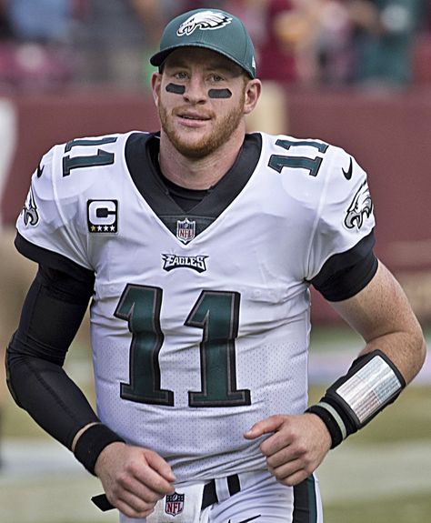 Carson Wentz - Wikipedia Jalen Ramsey, Philly Eagles, Canada Fashion, Carson Wentz, Nfc East, Fly Eagles Fly, Defensive Back, Eagles Football, Championship Game