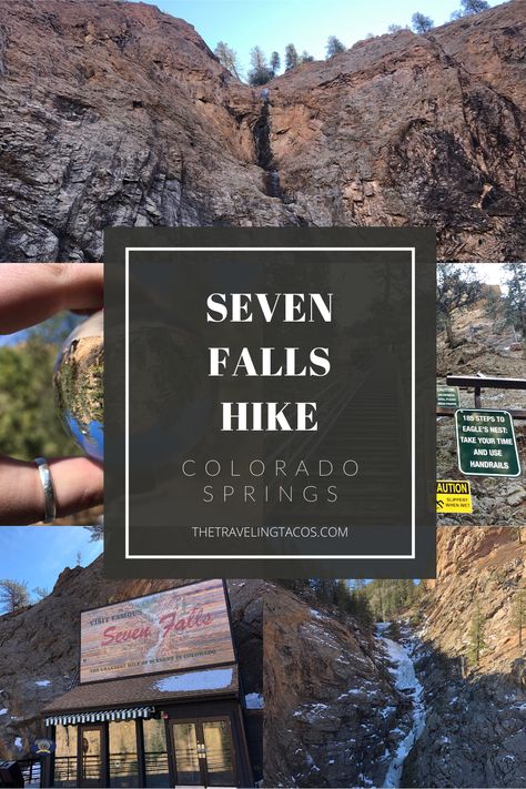 Colorado Springs Seven Falls, 7 Falls Colorado Springs, The Broadmoor Colorado Springs, Seven Falls Colorado Springs, Colorado Springs Hikes, Divide Colorado, Traveling Tacos, Broadmoor Colorado Springs, Colorado Vacation Ideas