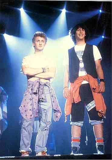 Bill and Ted Bill And Ted Costume, Adventure Costume, Ted Halloween, 80s Films, Bill And Ted, Movie Halloween Costume, Alex Winter, Face The Music, Cute Couple Halloween Costumes