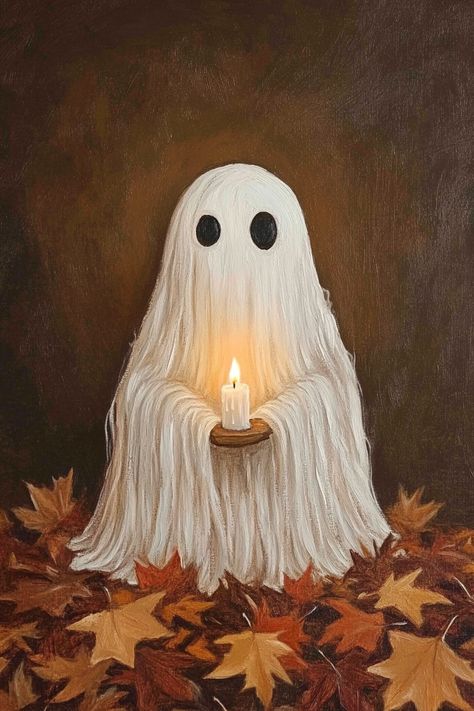 If you need more information or help with anything related to the artwork, feel free to ask! Ghost Holding Candle, Candle Poster, Bathroom Decor Dark, Spooky Poster, Academia Painting, Dark Academia Painting, Halloween Bathroom Decor, Decor Dark Academia, Holding Candle