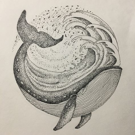 Whale Stippling Art, Tram Point Drawing, Dot Sketch, Rapid Art, Draw Sea Animals, Pointillism Drawing, Pointalism Art, Dot Drawing, Dotted Drawings