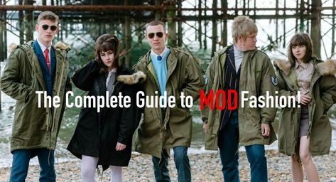 The Complete Guide to Mod Fashion! So, what Mod basically is?  To describe in short – Mod (came from the word modernists), is a subculture that began in the UK in the 1960s and spread around the world. To be more specific, it actually was introduced around the 1950s, but ’60s is the time when it began to gain popularity.  Learn More: https://bespokemodsuit.com/blog/the-complete-guide-to-mod-fashion/ 40s Mens Fashion, Mod 60s Fashion, 60s Mens Fashion, Mondrian Dress, 60s Mod Fashion, Mod Clothing, Mod Suits, Hoop Dress, 1960’s Fashion