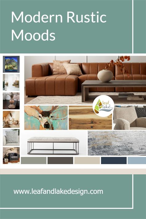 I worked on this mood board for a client. It got me the job!! woo hoo. I will also be designing this home in my favorite modern rustic design style. Their home has inspired me to give their coastal house a cozy mountain modern feel. Lux but comfortable. Rustic Design Style, Mountain Chic, Lake Design, Rustic Minimalist, Coastal House, Coastal Interiors Design, Woo Hoo, Mountain Modern, Minimalist Furniture