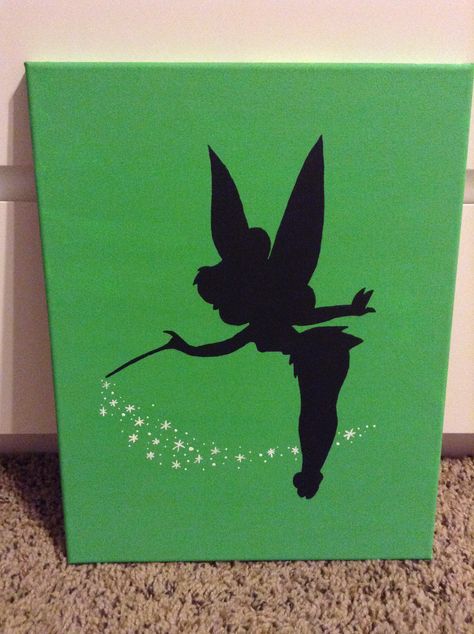 Tinkerbell Senior Parking Spot, Unique Painting Ideas On Canvas Simple, Unique Things To Paint, Cute Cartoon Drawings Disney, Painting Ideas Princess, Canvas Painting Ideas Disney, Tiana Canvas Painting, Disney Inspired Canvas Paintings, Fairy Painting Ideas On Canvas