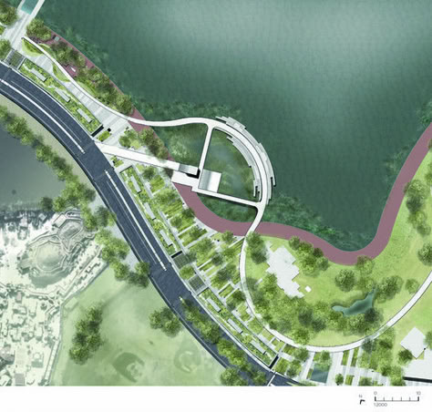 Galería de Conoce el proyecto ganador del Concurso Buenos Aires y el Río, Parque Costanera Norte - 2 River Front Design, Landscape Architecture Portfolio, Curtin University, Resort Plan, Floating Architecture, Campus Design, Ecology Design, Urban Village, Urban Beach