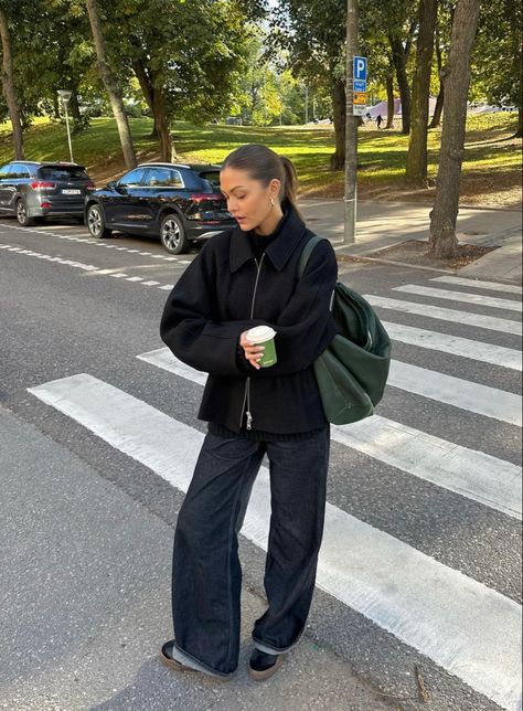 Sofia Boman, Uni Outfits, Autumn Fits, Aesthetic Fall, Looks Street Style, Jacket Outfit, Inspo Outfit, Mode Inspo, 가을 패션