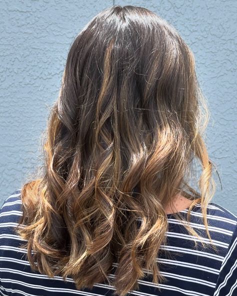 Take a look at these low-maintenance highlights ☀️ This client came in saying she wanted highlights but didn’t want to have a harsh grow-out line because she rarely has time to get her hair done. We opted to leave a little bit of root, that way she can have a nice soft growout and doesn't have to worry about getting a retouch for a while ! Interested in getting a color service ? DM and we’ll get you in ! #hair #blondehair #highlights #blondehighlights #blonde #haircut #hairstyle #blowout #... Hairstyle Blowout, Blonde Haircut, Hair Done, Work Hairstyles, Haircut Hairstyle, Grow Out, Blonde Highlights, Low Maintenance, That Way