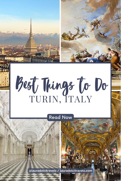 Are you planning to visit Turin, Italy? As a native from this mesmerizing city, you're in the right place. Discover all the best things to do in Turin, Italy - from the main attractions to the hidden gems - along with the best free things to do and local insights! 📌 Pin for later. Italy Trip Planning, Kingdom Of Italy, Mediterranean Travel, Best Of Italy, Turin Italy, Italy Trip, Regions Of Italy, Italy Travel Tips, European Vacation