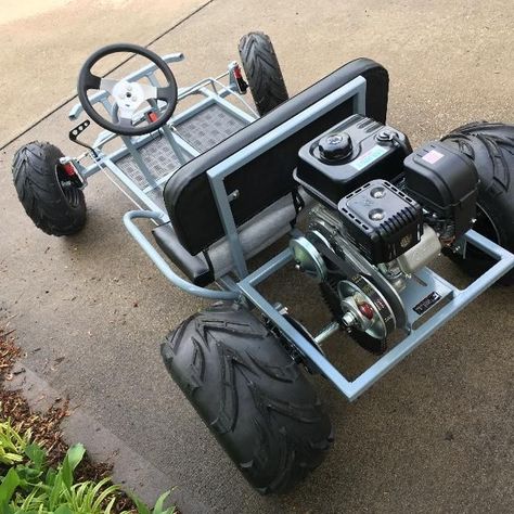 Go Kart Designs, Go Kart Kits, Build A Go Kart, Go Kart Frame, Homemade Go Kart, Electric Go Kart, Go Kart Plans, Go Kart Buggy, Suzuki Carry