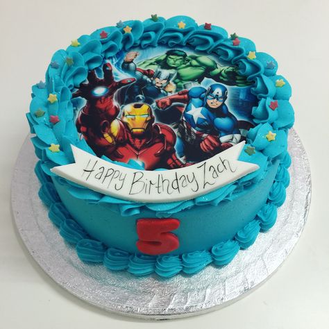 Marvel's Birthday Cake, Marvel Sheet Cake Ideas, Marvel Buttercream Cake, Avenger Theme Cake Design, Avengers Buttercream Cake, Avengers Birthday Cake Buttercream, Avengers Birthday Cake, Mark 5, Superhero Birthday Cake