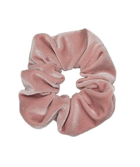 Pink Scrunchie, Pink Hair Accessories, Velvet Aesthetic, Png Clothes, Pink Things, Hair Things, Accessories Pink, Velvet Scrunchie, Scrunchie Hair