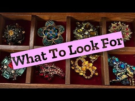 How To Inspect COSTUME JEWELRY To Determine The Value! - YouTube Upcycling Jewelry, Costume Jewelry Makers, Antique Costume Jewelry, Art Hobbies, Jewelry Making Project, Avon Jewelry, Fun Hobbies, Upcycled Jewelry, Shoe Clips