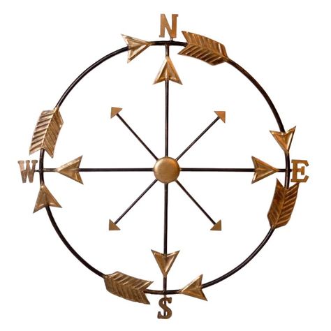 Wall Compass Arrow Accent Wall Décor Arrow Accent Wall, Compass Arrow, Compass Wall Art, Arrow Wood Sign, Tree Branch Wall Decor, Compass Wall Decor, Golden Arrow, Mermaid Wall Decor, Tree Branch Wall