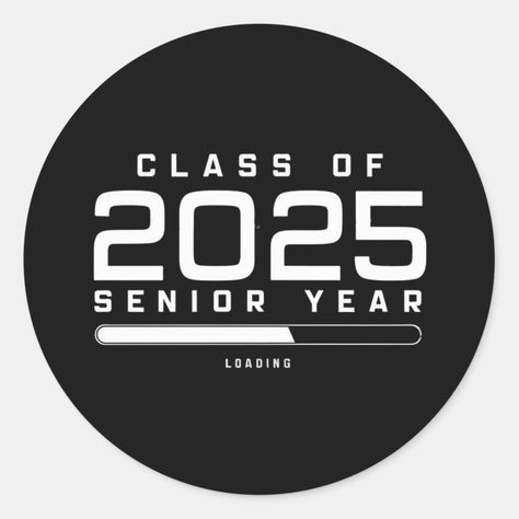 Senior Stickers 2025, Senior Year Stickers, Senior Stickers, Seniors 2025, Creative Graduation Caps, Sr Logo, Senior Posters, Sr 25, High School Memories