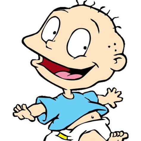 The diaper and bald head help to exaggerate that tommy is a baby Rugrats Characters, Rugrats Cartoon, Cartoon Mouths, The Wild Thornberrys, 90s Cartoons, Bald Head, Crescent Shape, Star Vs The Forces, My Childhood